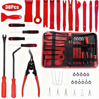 Kit 38 Peças Espátulas Ferramentas Desmontagem para Alto-falante Multimídia e Interior Automotivo