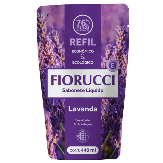 Sabonete líquido Fiorucci Lavanda Refil 440ml