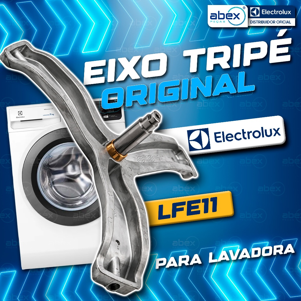Eixo Do Cesto Lava E Seca 11kg LFE11 Electrolux Premium Care A00675502 Tripé Suporte NF Original