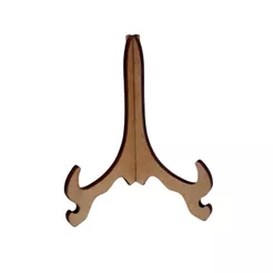 Kit 10-20 Expositores MDF Pézinho Pequeno Suporte Quadro Bastidor Decoração Artesanato SOU