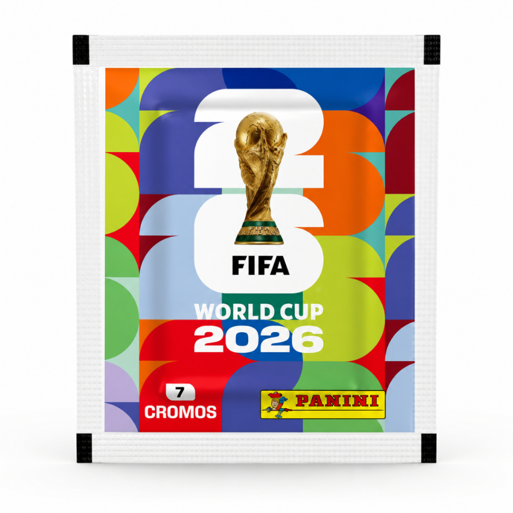 Figurinhas Copa 2026 Futebol 7 Cromos Oficial 1 Envelope