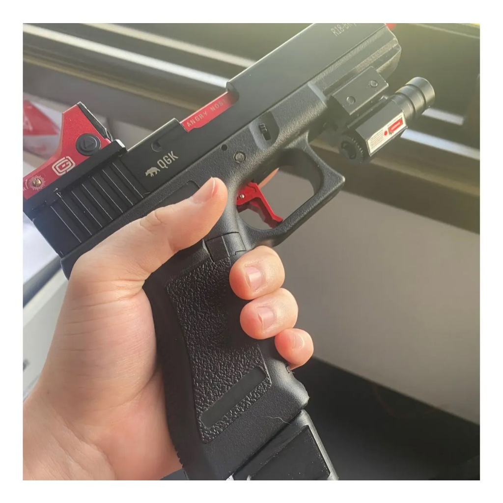 Base Magazine Personalizada Logo Glock G17/g18 Gbb 3d