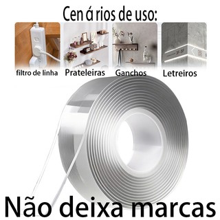 3M 5M Extra Strong Transparent Washable Thick Double Sided Nano Tape Kit