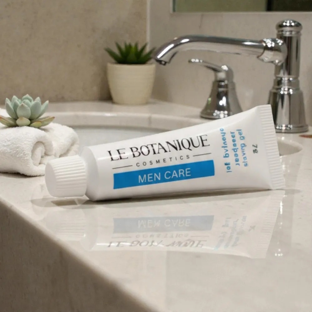 50 Gel Barbear 7g Tubete Hotel Motel Spa Barba Bigode Creme
