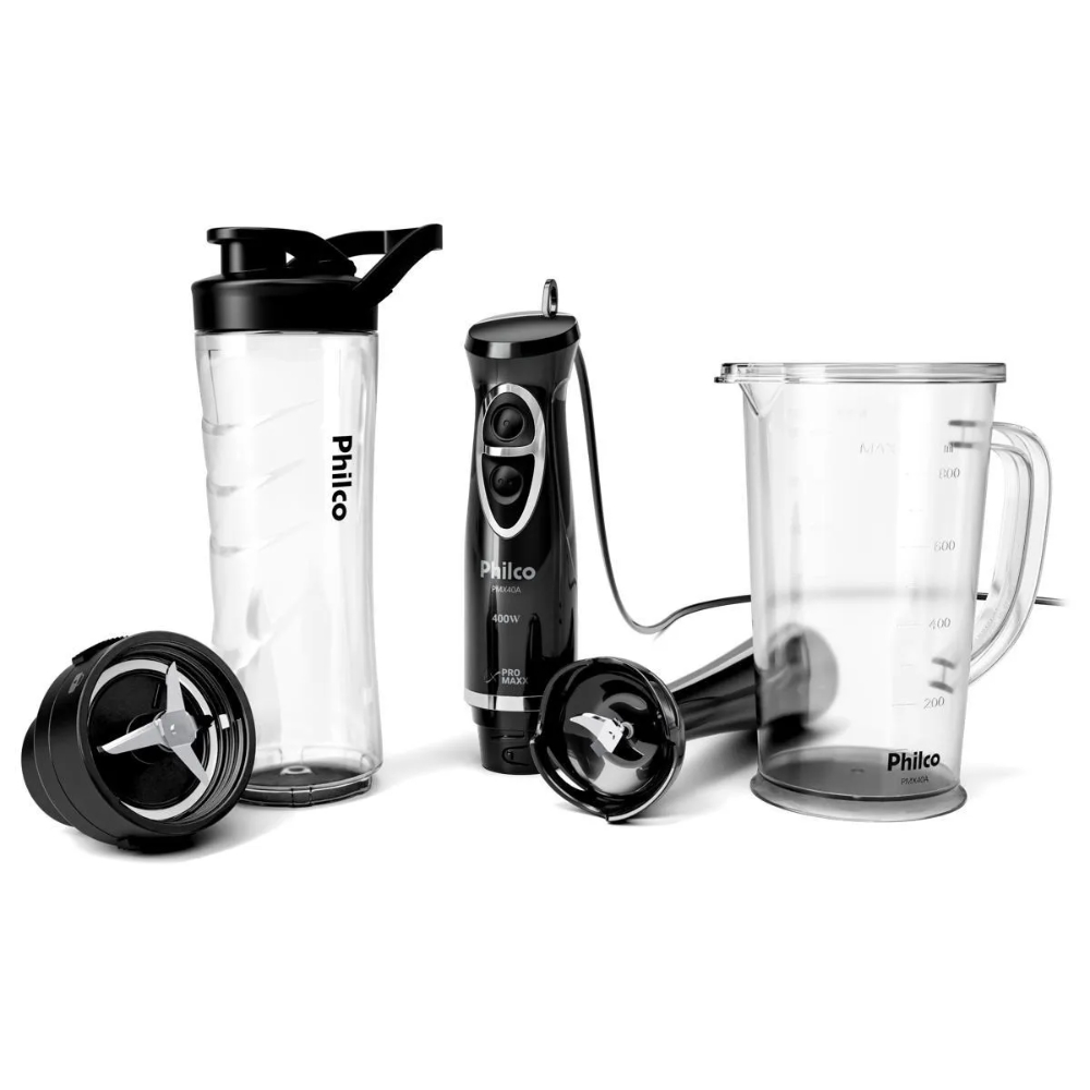 Mixer e Blender Philco 2 Velocidades 400W PMX40A 220V