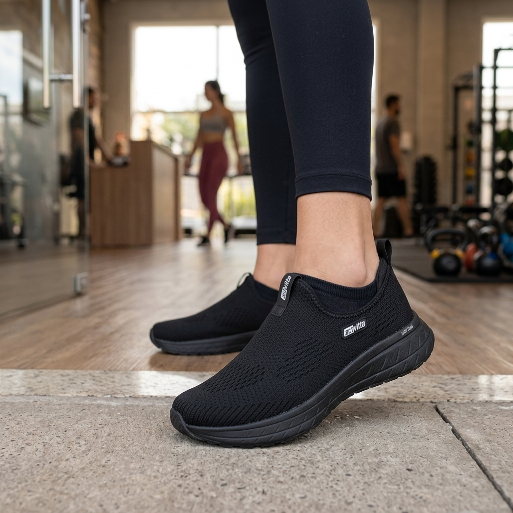 Tênis Feminino Actvitta Salem Original Slip on Tenis Academia Confortável Sem Cadarço Calce Rápido · foto 2