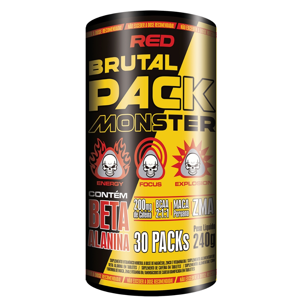 Brutal Pack Red Series 30 Packs Suplemento