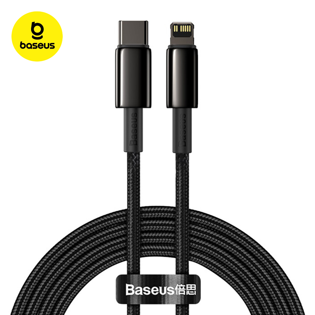 Cabo Usb-c P/ Lightning Baseus Fast Charging 20w 1m iPhone