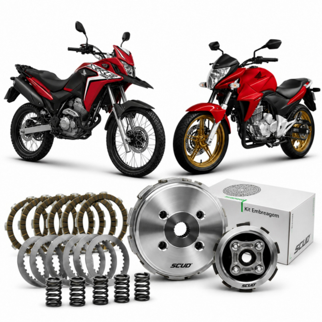Kit Embreagem Honda Cb 300 Xre 300 Original