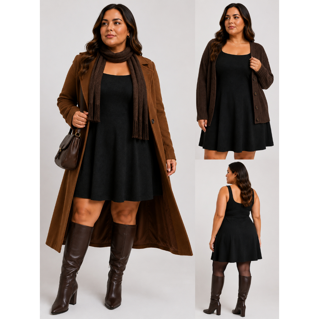 SELAH - VESTIDO JUBIA DE ALÇA FLUIDO PLUS SIZE NO DUNA COMPOSIÇÃO DE LOOKS
