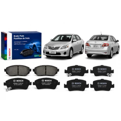 Kit Pastilha De Freio Dianteira Traseira Corolla 2013 Bosch