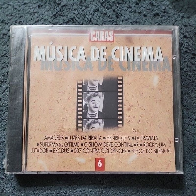 cd lacrado caras música de cinema