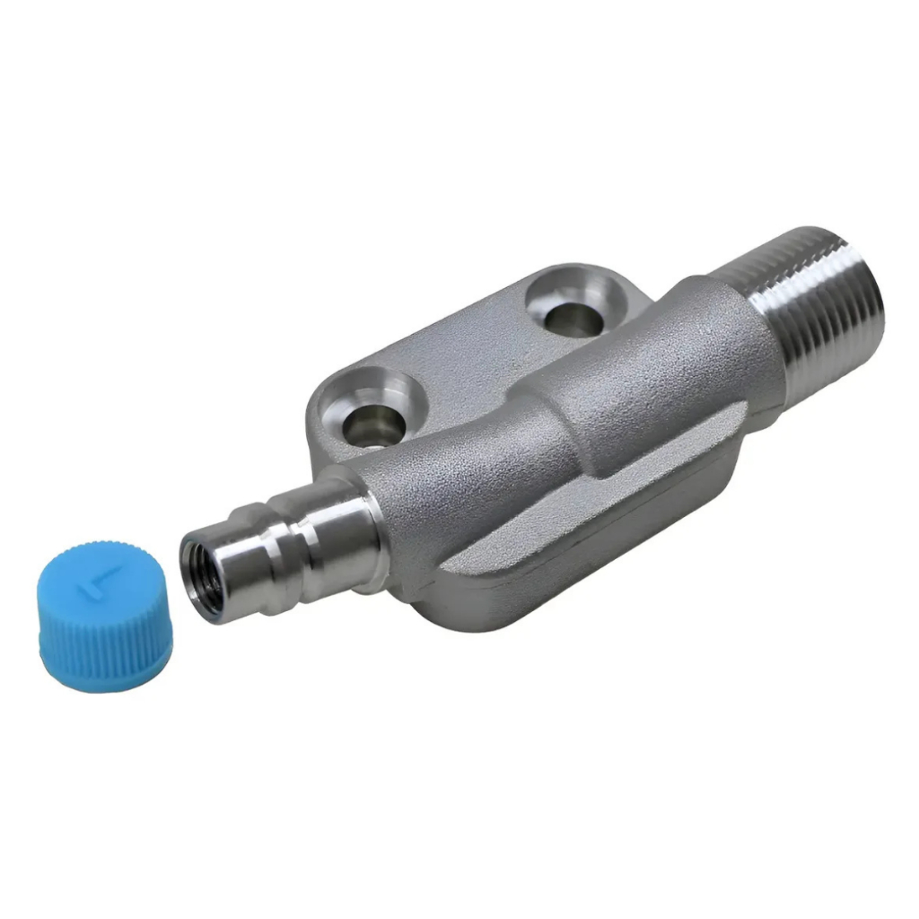 Válvula Sucção Do Compressor Denso 6p148 Com Válvula Serviço