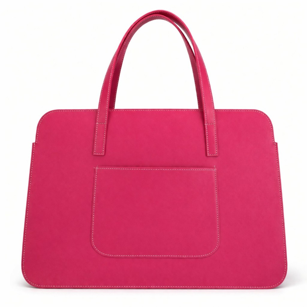 Sacola para Notebook Feminina 42cm Executiva Elegante Couro Sintético Premium