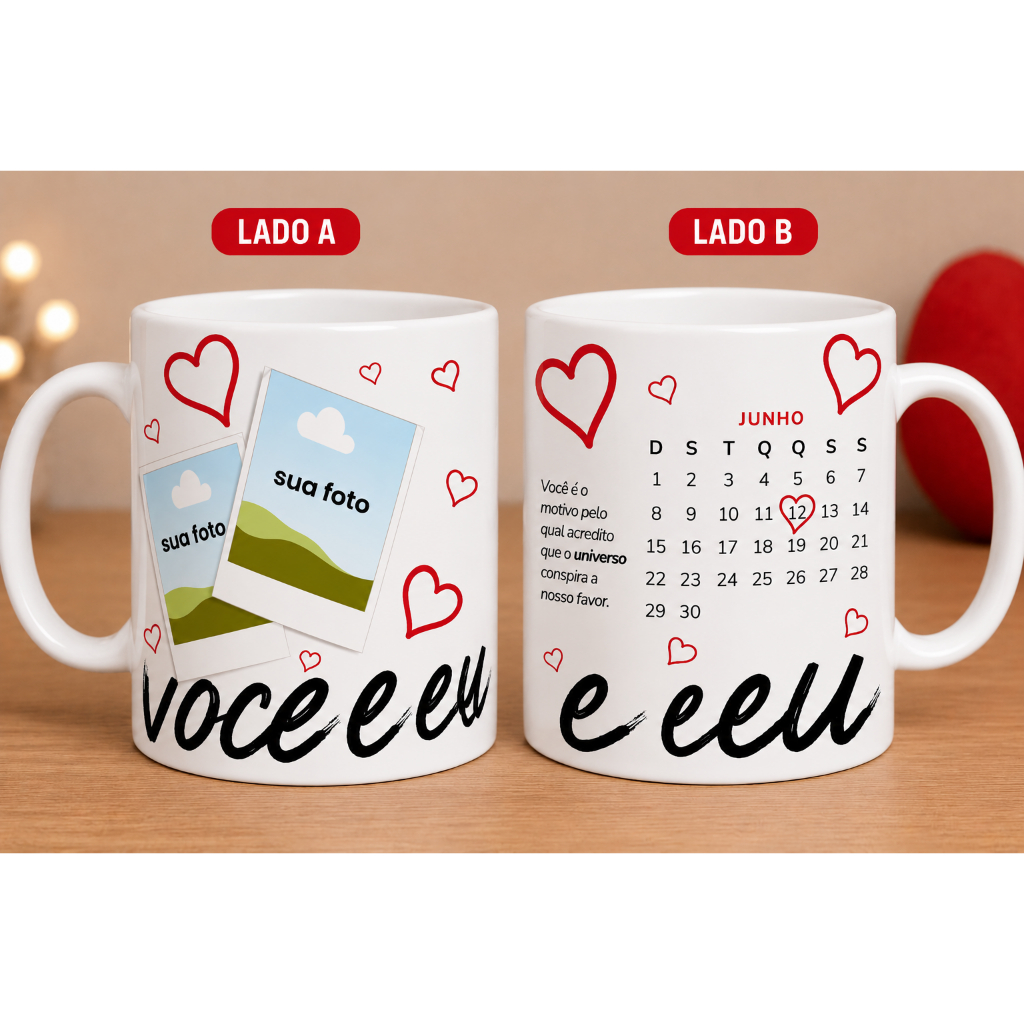 Caneca Personalizada/ Caneca Namorados/ Caneca com Foto