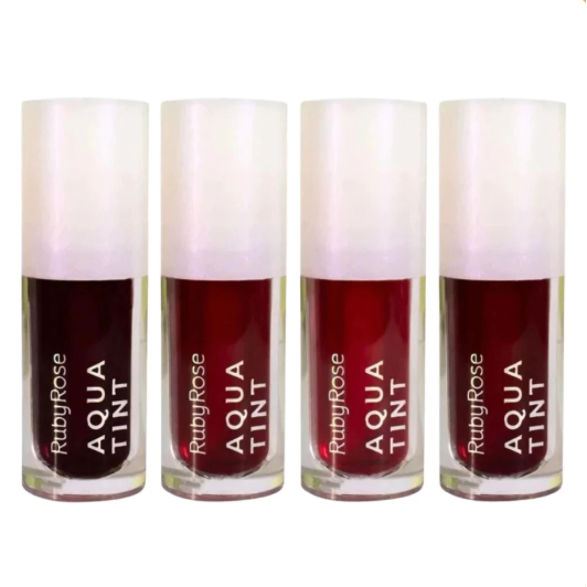 Aqua Tint Ruby Rose - Labios E Bochechas - Batom Ou Blush Acabamento Leve 5ml