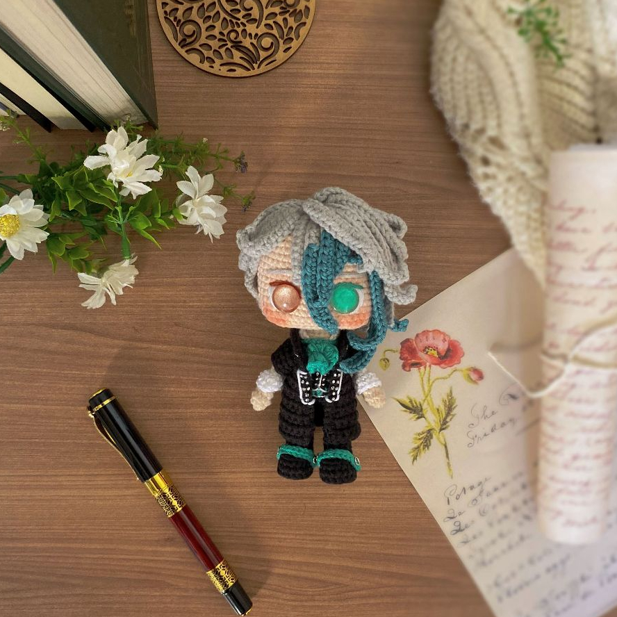 Amigurumi Crochê Fanmade Amor Doce HSL Colecionáveis