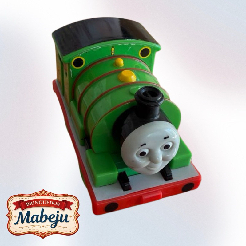 brinquedo trem Thomas e seus amigos Percy em plástico fricção