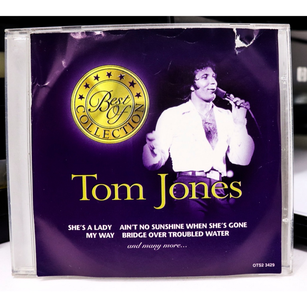CD TOM JONES - BEST OF COLLECTION VOL. 1 importado CANADÁ