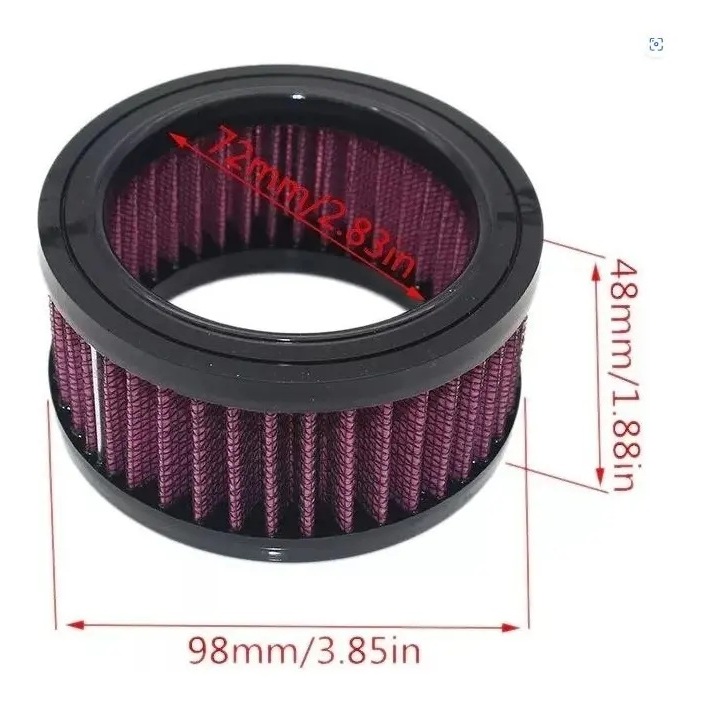 elemento filtro esportivo Harley 883 / 1200