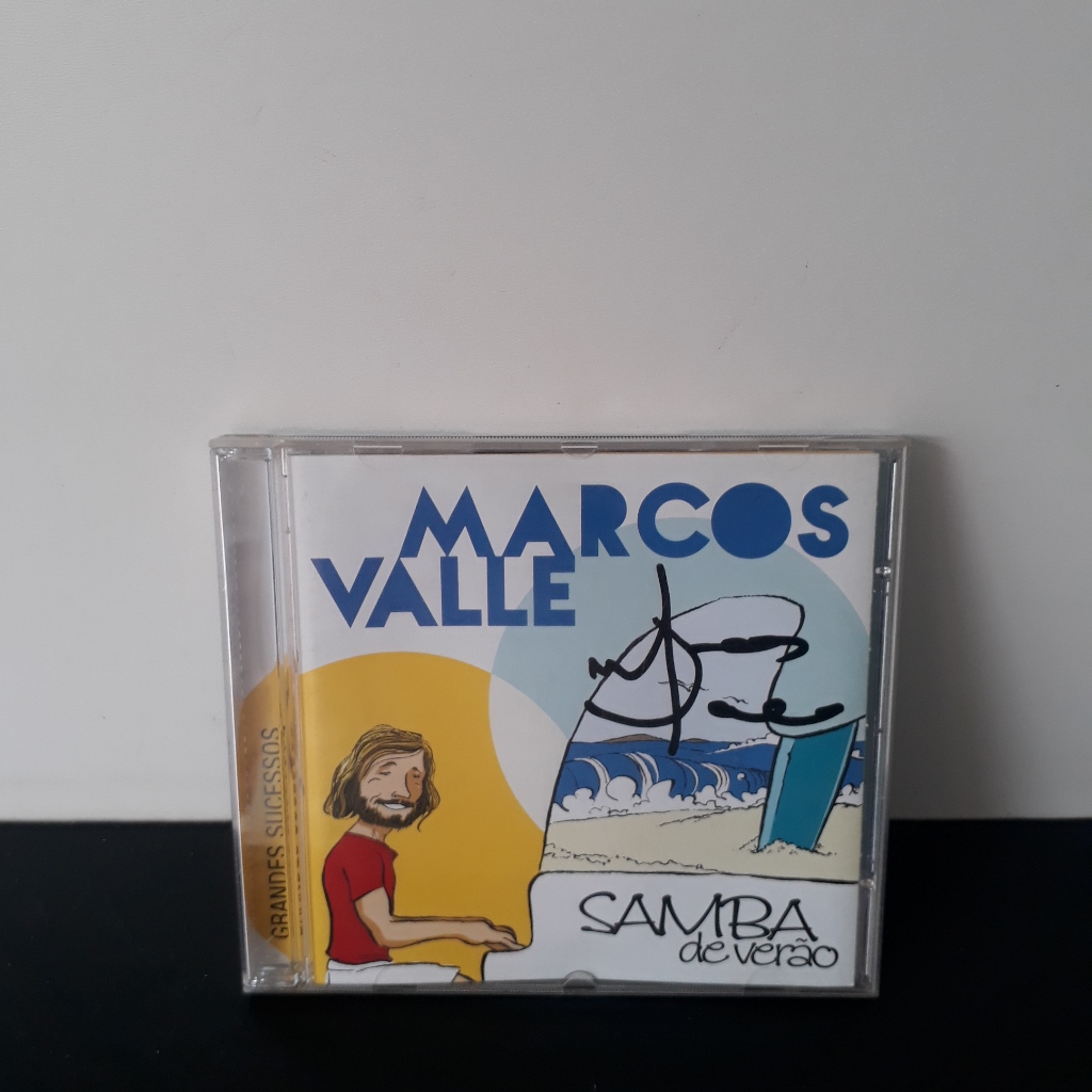 Cd Marcos Valle Samba De Verão - Autografado (raro)