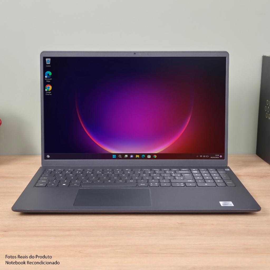 Notebook Dell 15,6 | Core I5 10a Ger | Ssd 256 Gb | Ram 8 Gb - CORPORATIVO PLANILHAS DOCUMENTOS OFFICE FACUL QUALIDADE