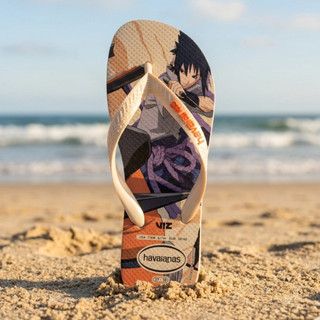 Chinelo Havaianas Naruto Akatsuki Shippuden Original Anime sandália havaianas legítima
