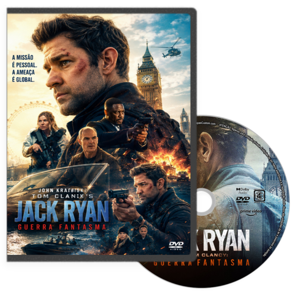 DVD - Jack Ryan: Guerra Fantasma (Tom Clancy) (2026) (Dublado e Legendado)