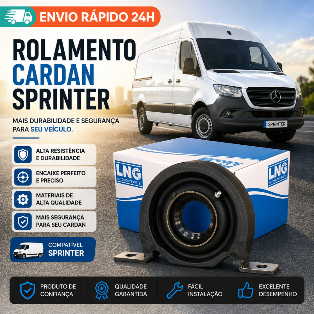 Rolamento Cardan Sprinter 308 311 312 313 314 316 408 411 413 414 416 CDI