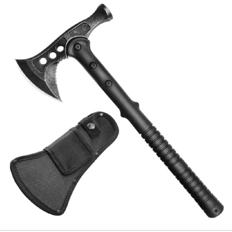 Machado Tático Machadinha Tomahawk com Martelo