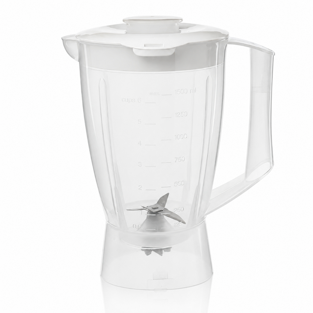Copo Serve P/ Liquidificador Arno Optimix Tampa Branca Translucido