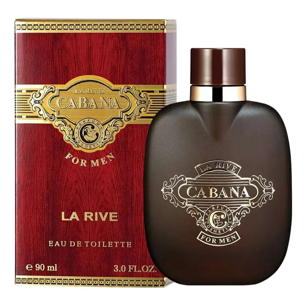 Perfume Masculino Cabana La Rive 90ml - Elegância e Liberdade com Aromas Exóticos