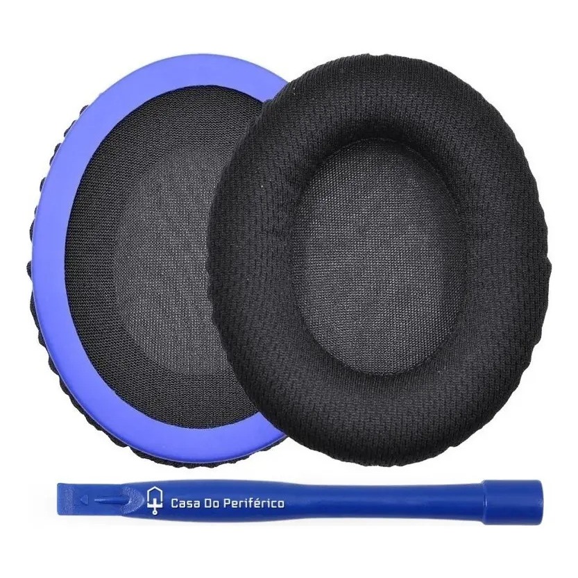 Almofadas Espumas Earpads Compatível Com Headset Hyperx Cloud Stinger Core Com Fio