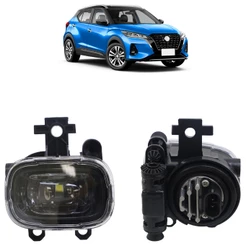 Farol Milha Auxiliar Kicks 2022 2023 2024 Led Lente Lisa Acrilico