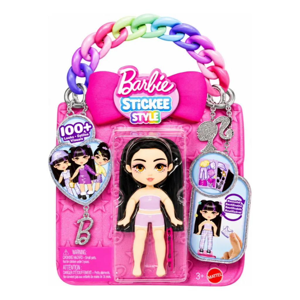 Boneca Barbie Adesivo Presente Infantil - Mattel Jmf20
