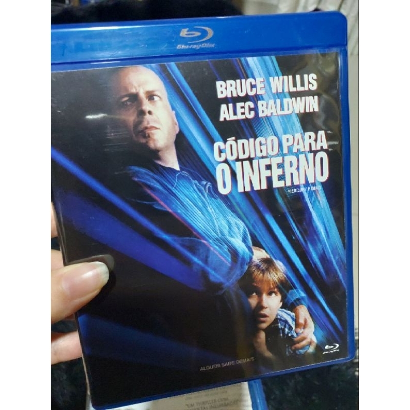 Blu Ray Código para o Inferno - Original e Assistido Uma Vez