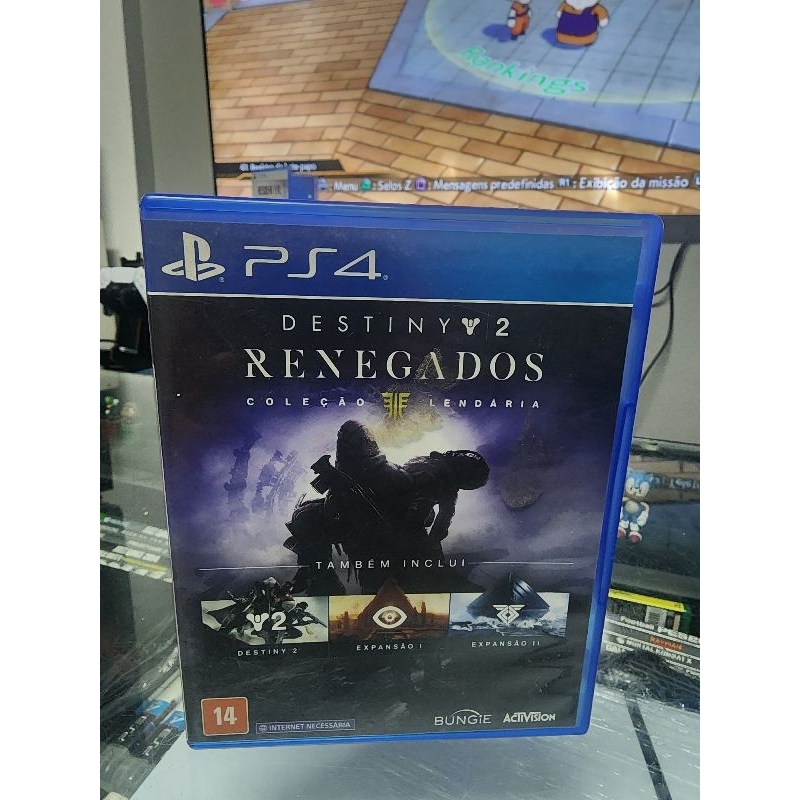 Jogo Para PS4 PS5 mídia física usado Destiny 2 Renegados Edição Lendária