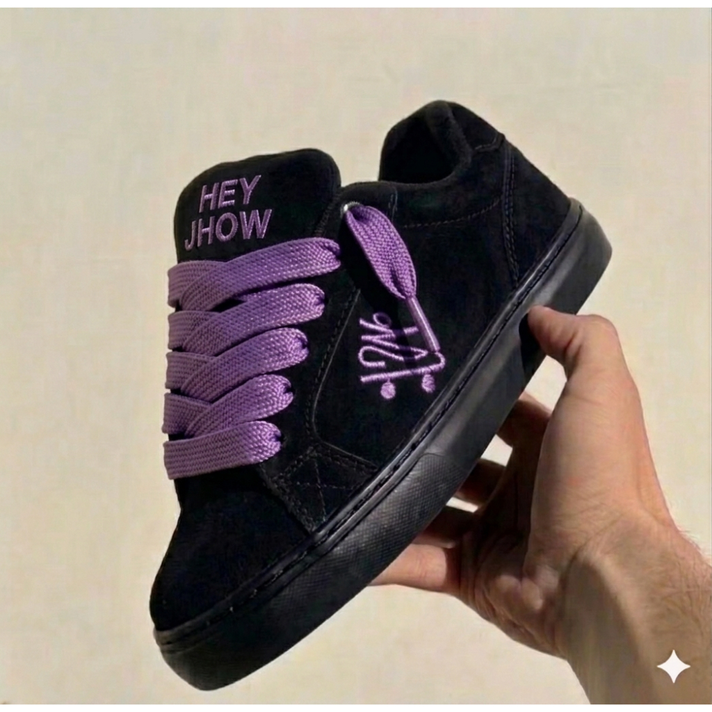 Tênis Skate HEY JHOW Premium Turbinado Espuma Grossa Camurça
