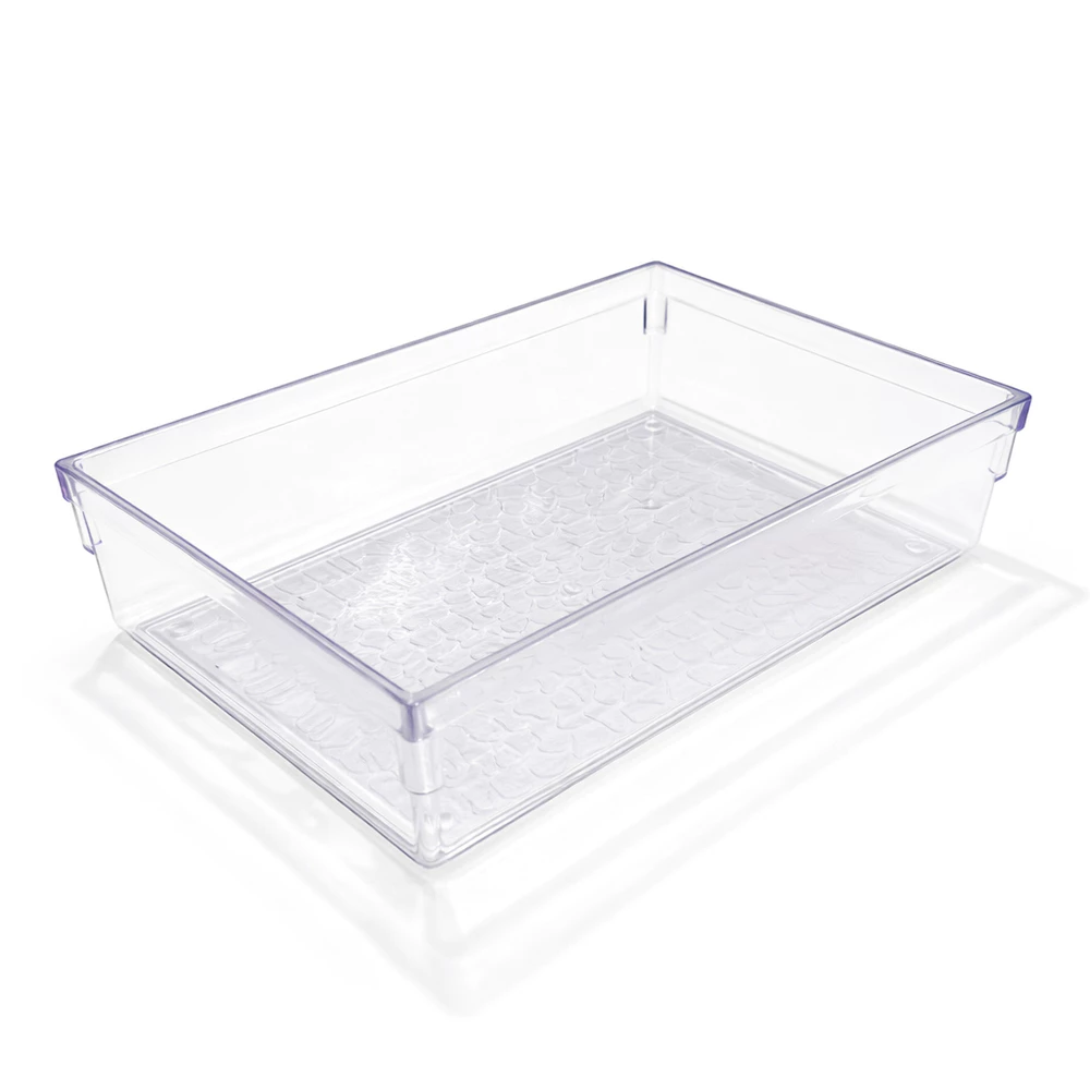 Organizadores Bandeja 1 a 5 Unid Multiuso Gaveta Geladeira Modular Maquiagem e Outros