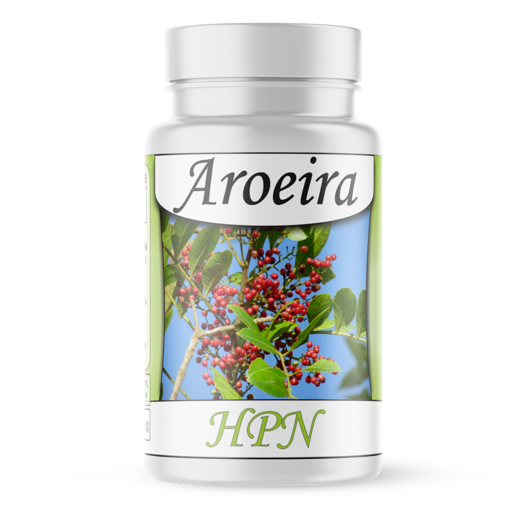 Aroeira Vermelha - Planta Medicinal 60 Cápsulas 500mg 100% Natural
