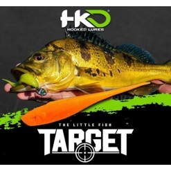 Isca Artificial Soft HKD Target 10,5cm 5,5g - 2 UNIDADES BRANCO