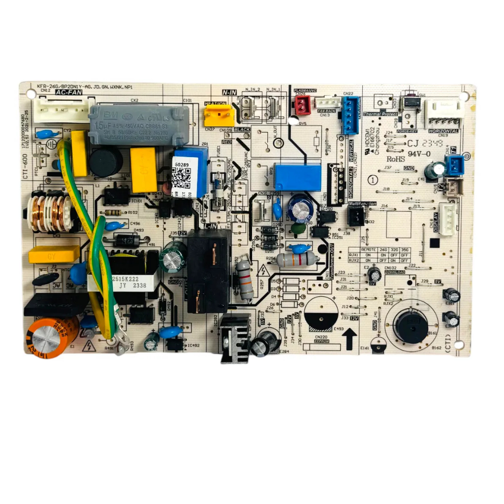 Placa Principal Evaporadora Inverter 17122000060289 Ar Condicionado 12000 BTUs Springer Midea