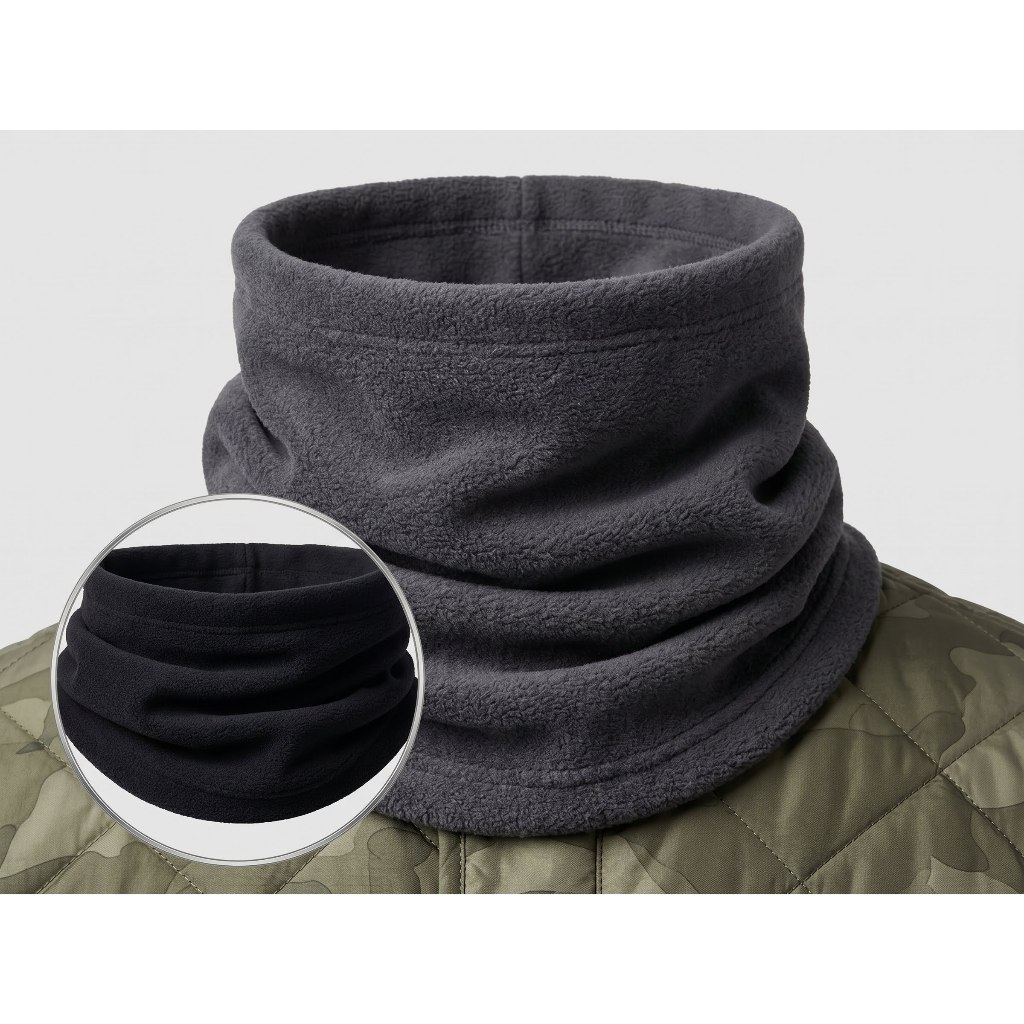 Manta Para Frio Militar/protetor De Pescoço Preto/cachecol