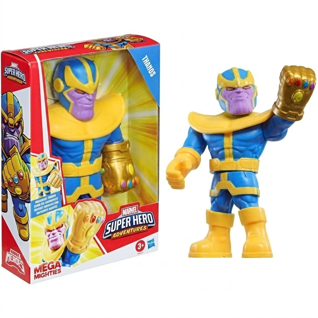Boneco Thanos Mega Mighties - Hasbro