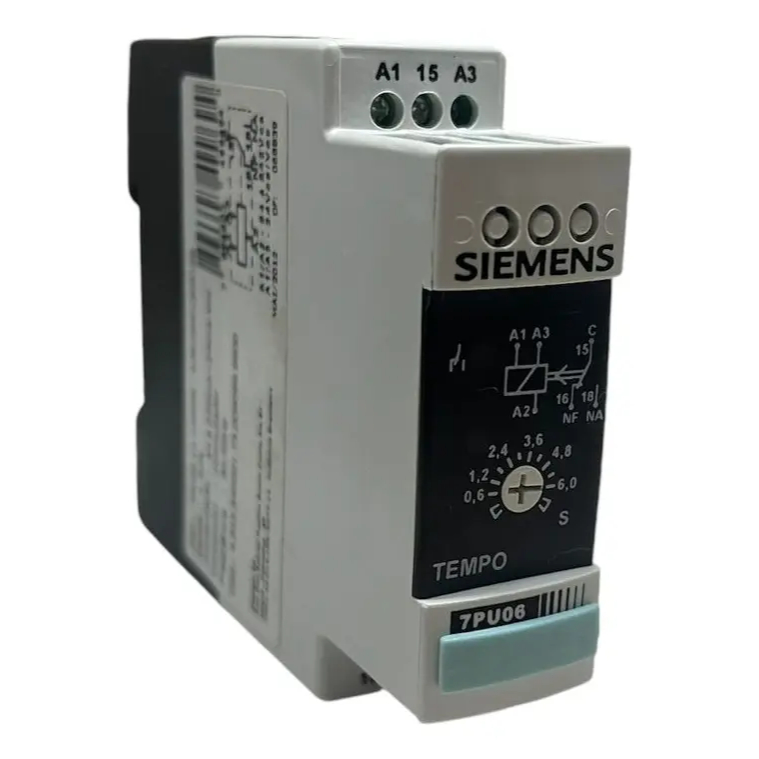 Relé De Tempo Siemens 7pu06 11-1aw60 0.6-60s Original