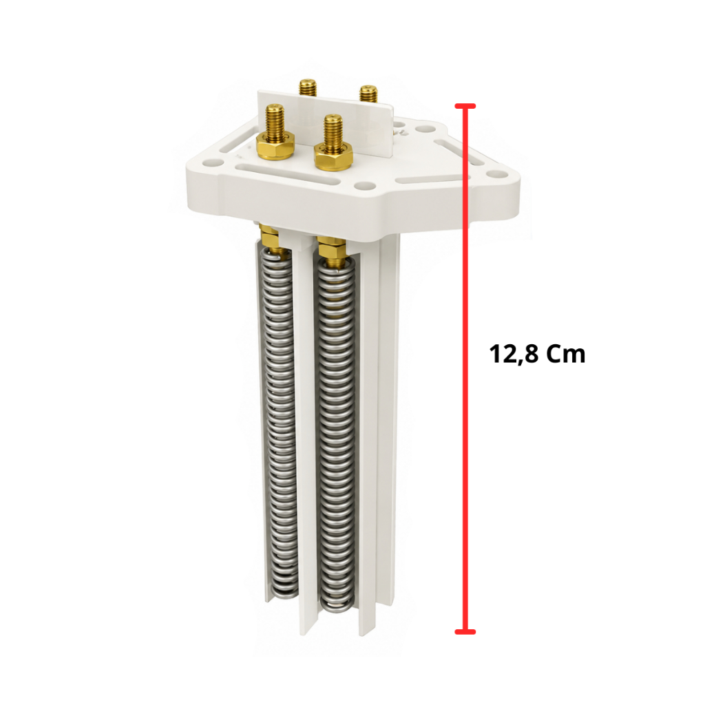 Resistência Cardal 6,4kw/220v Aquecedor 4t e Flex 8t Re125 Original