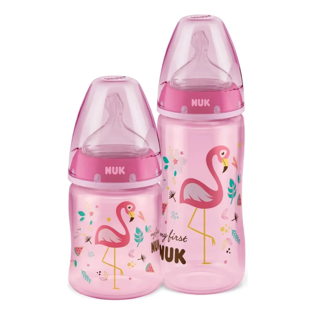 Kit Mamadeira NUK My First C/2 und 150ml e 300ml Girl