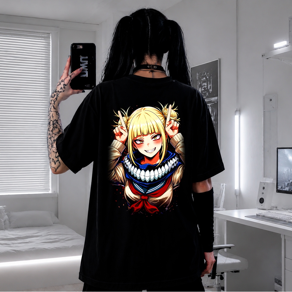 Camiseta Anime My Hero Academia Oversized Premium Streetwear / Academia / Casual