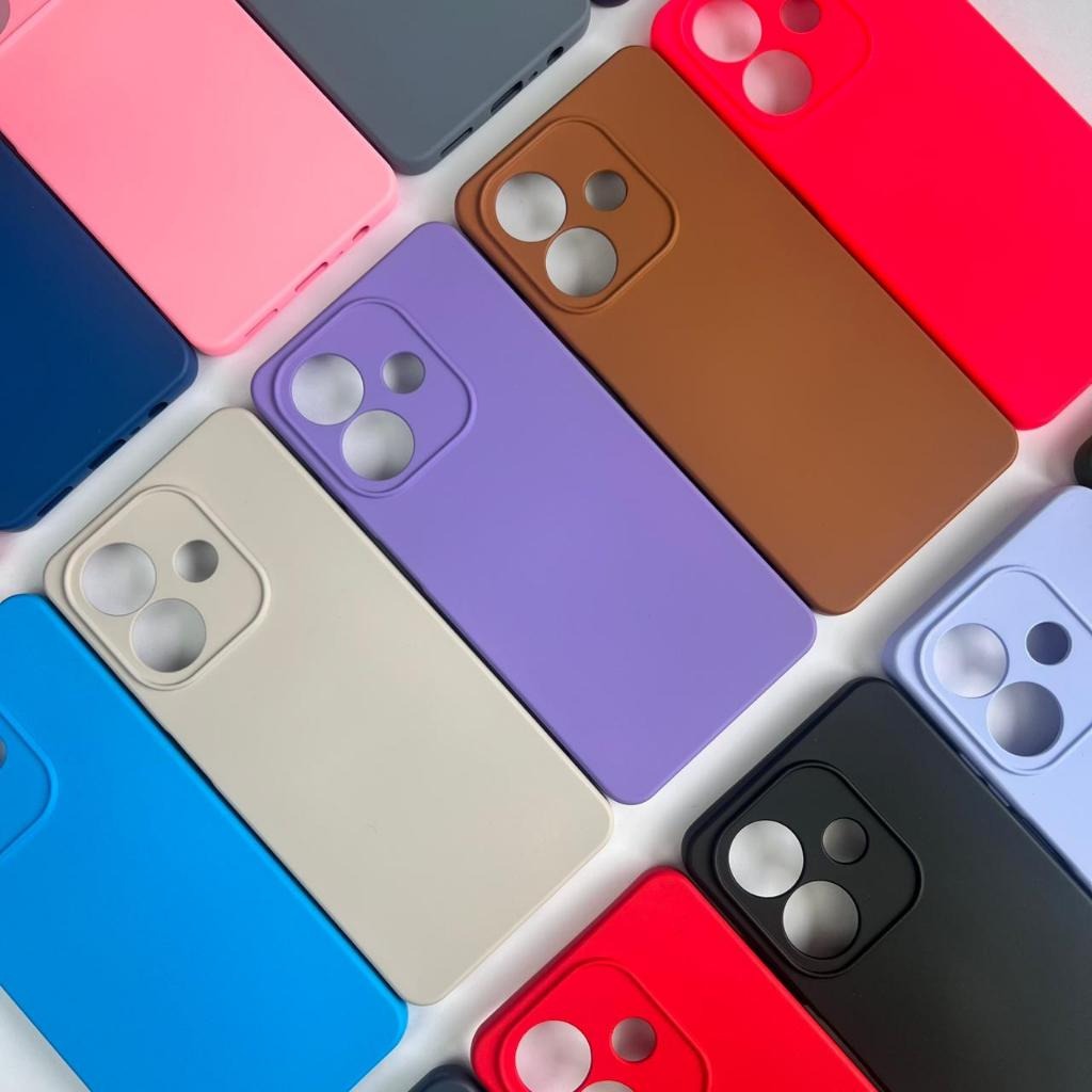 Capa Case Silicone Aveludada Colorida Forrada Para Oppo A3 4G-5G / A40 / A60 (CF26)