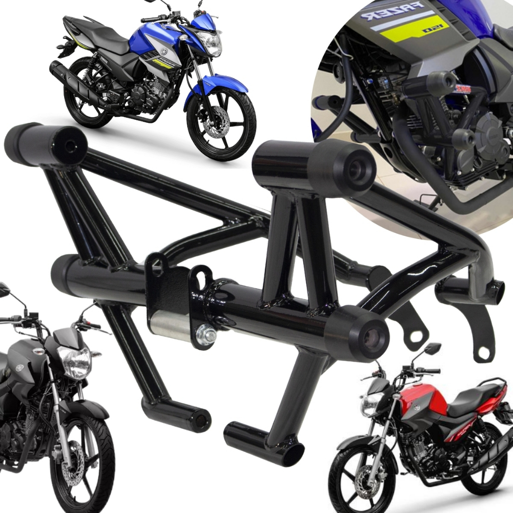 Protetor Stunt Race Fazer 150 Ybr Factor 150 Fz15street Cage